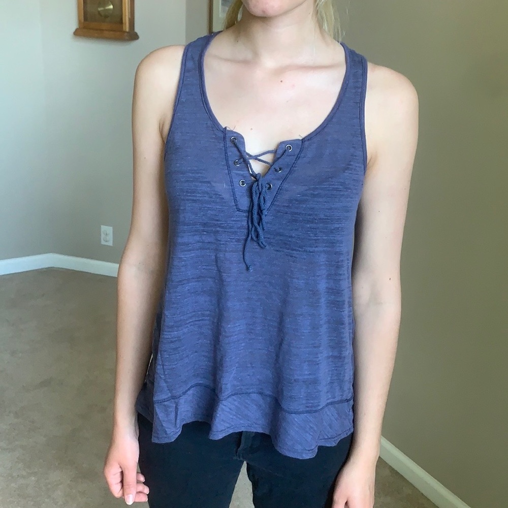 Splendid Navy Tank Top